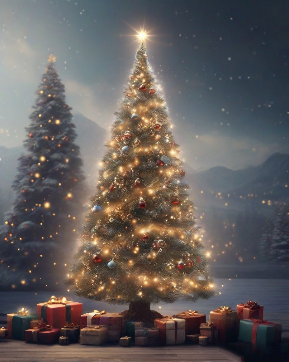 🔥 Downloading... Christmas Tree Large Size Editing Background HD | CBEditz