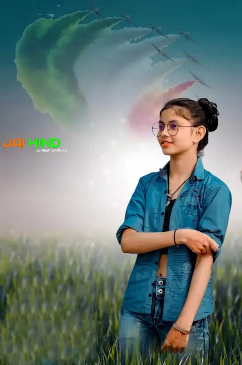 15 August Girl In Farm CB Editing Background HD  For Picsart