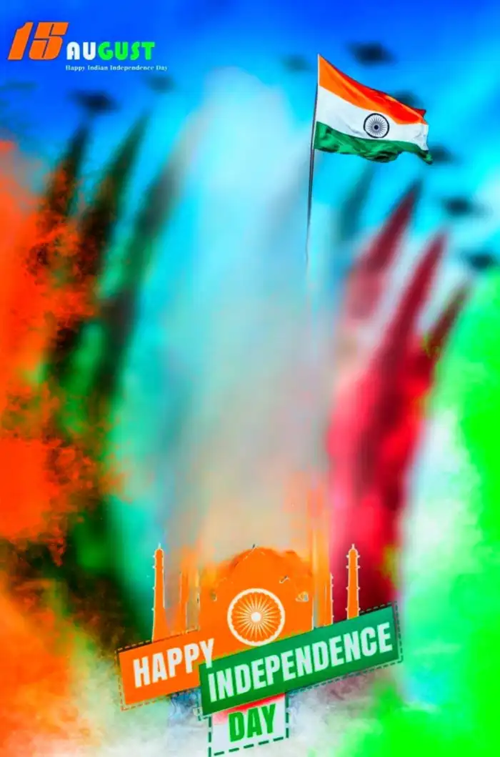 15 August Indain Flag Editing Background For PicsArt