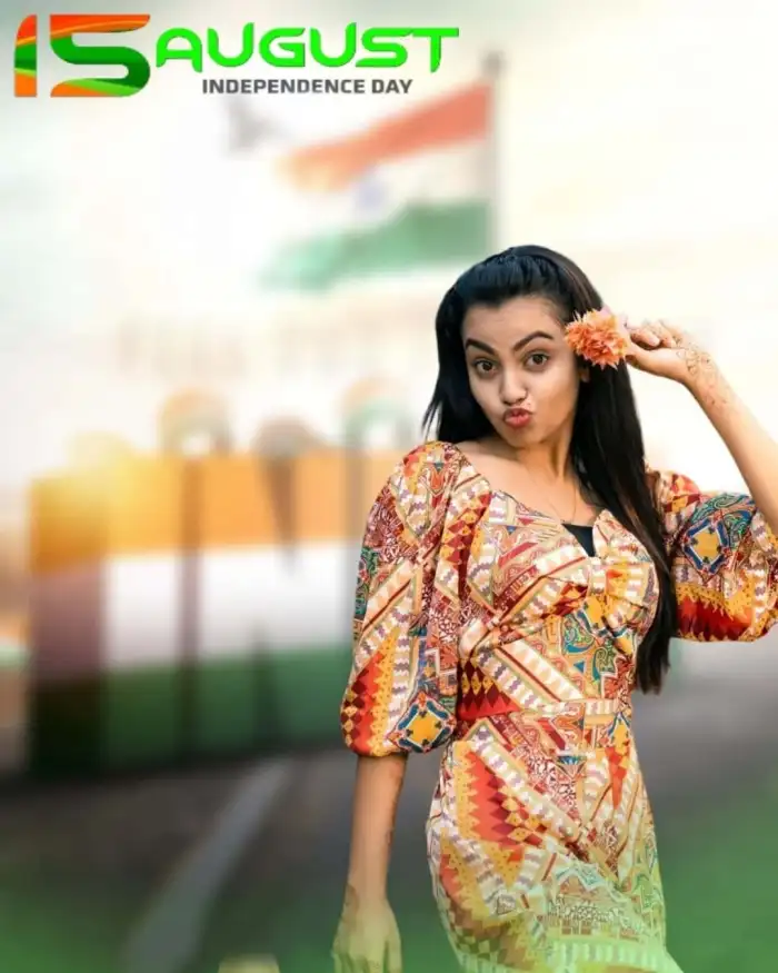 15 August Independence Day CB Picsart Editing Girl  Background   