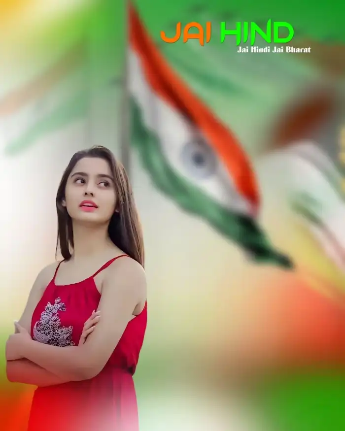 15 August Independence Day CB Picsart Editing Girl  Background  