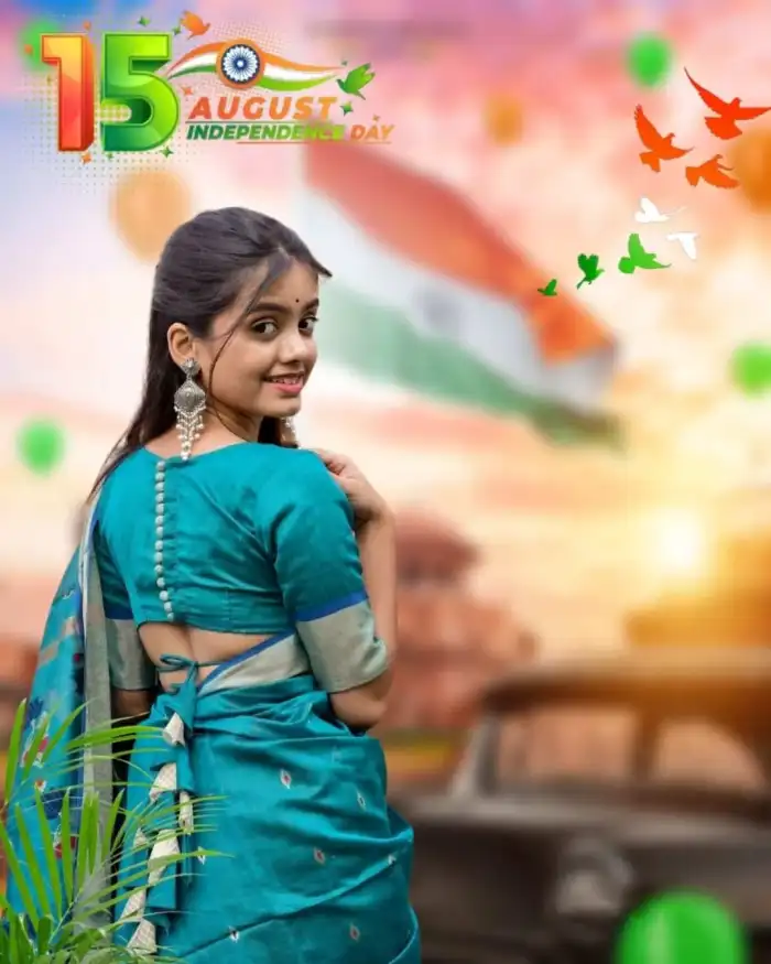 15 August Independence Day CB Picsart Editing Girl  Background   