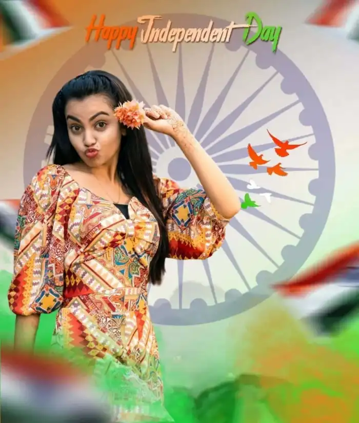 15 August Independence Day CB Picsart Editing Girl  Background   