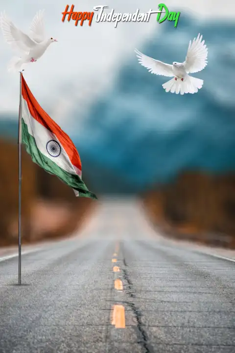 15 August  Road CB Photoshop Editing Background Full HD Download