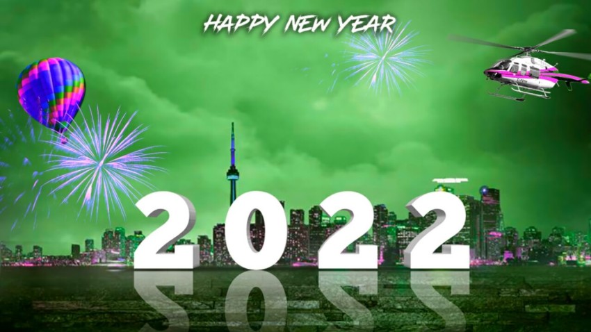 2022 CB PicsArt Editing Happy New Year City Background HD