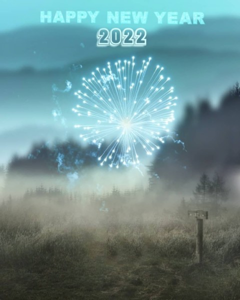 2022 New Year CB PicsArt Background Full HD