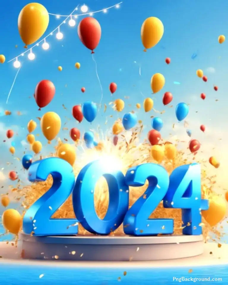 2024 Photo Editing Balloon HD Background