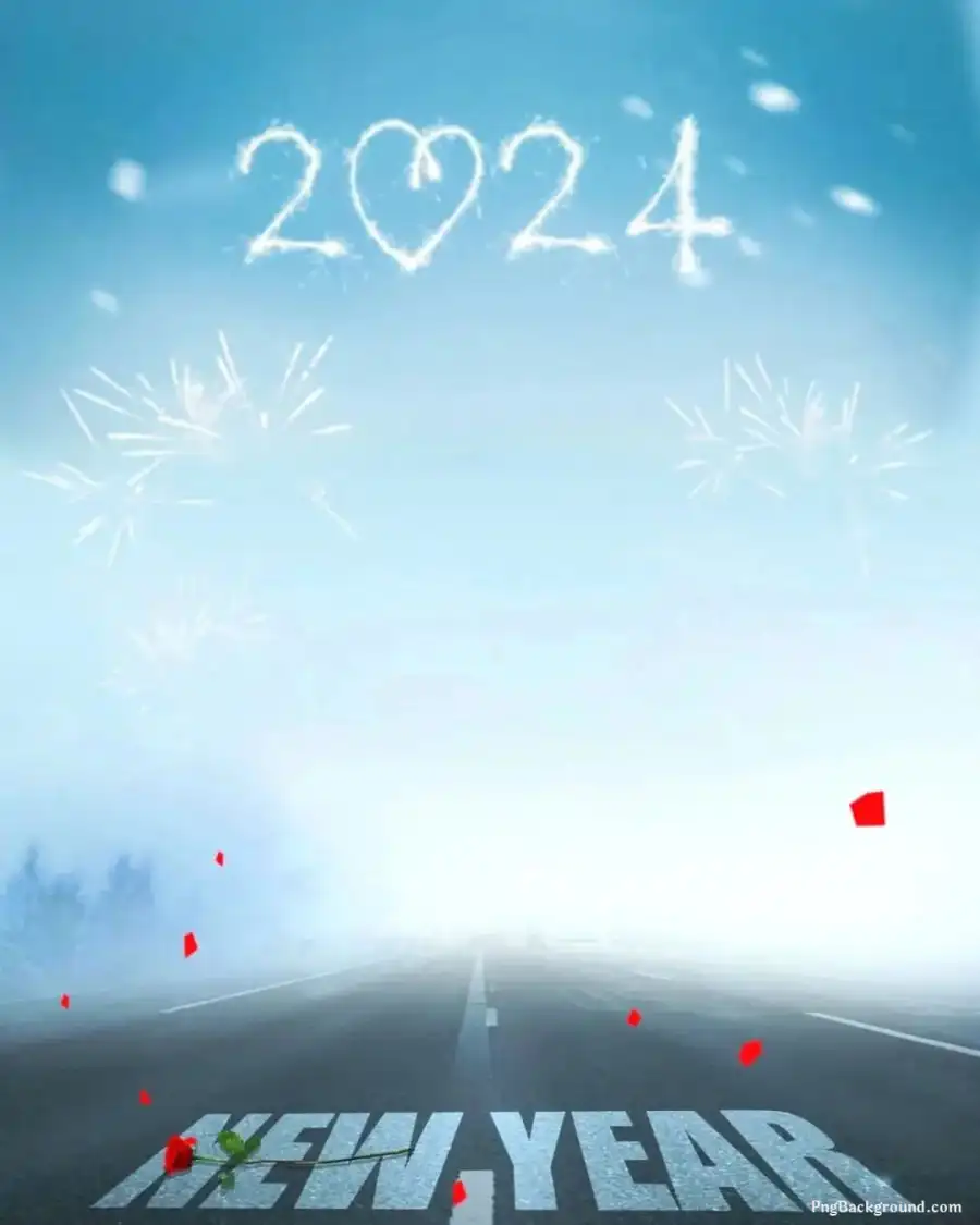 2024 Photo Editing Road Background