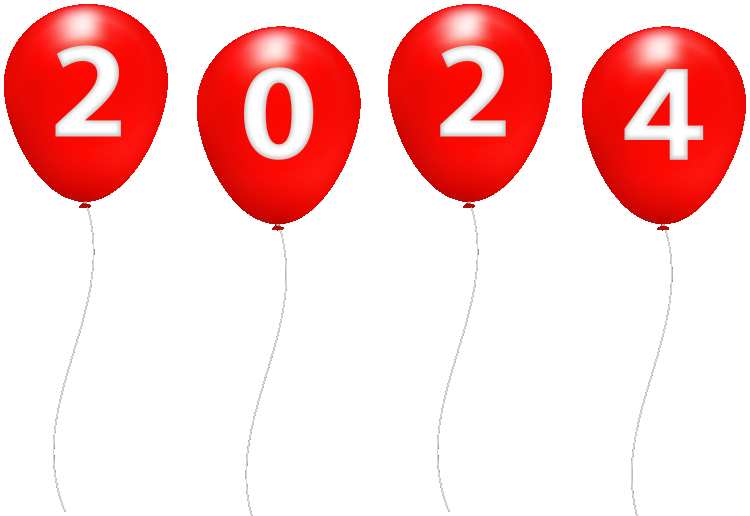 2024 Red Flying Balloon PNG Images Free