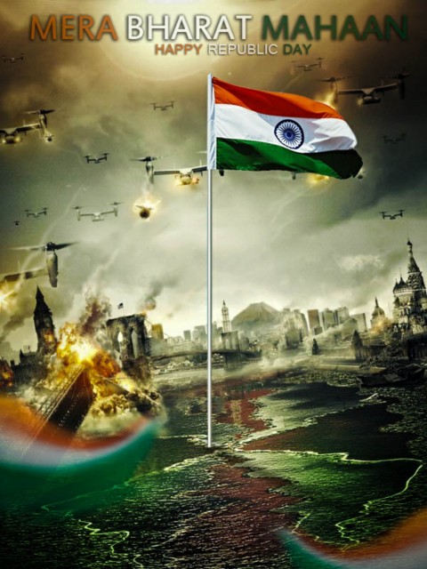 26 January Republic Day PicsArt Editing Background 2021