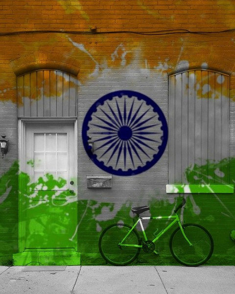 26 January Republic Day Ashok Chakra Editing Background