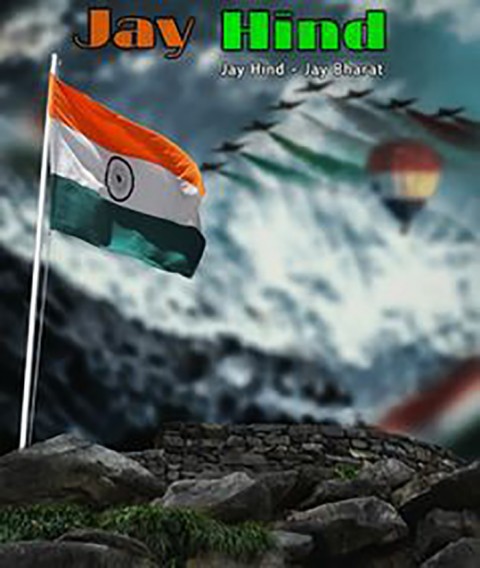 26 January Republic Day Background For Photo Editing