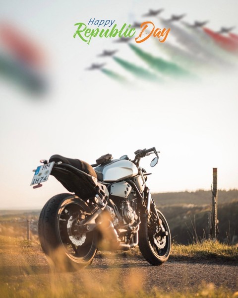 26 January Republic Day Bike  Editing Background Full HD