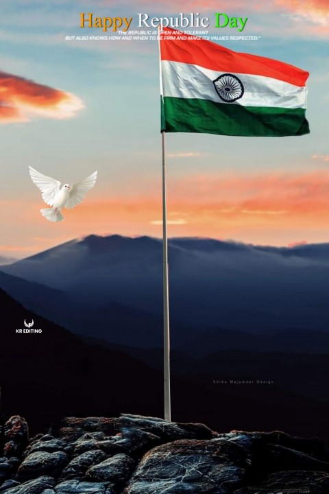 26 January Republic Day CB Editing Background   2366x3549