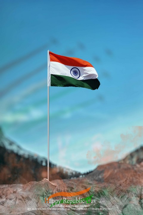 26 January Republic Day Editing Background