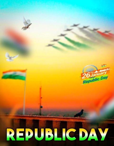 26 January Republic Day Editing Background  Free Download