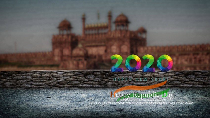 26 January Republic Day Editing Background Full HD