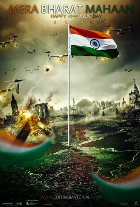 26 January Republic Day Editing Background HD