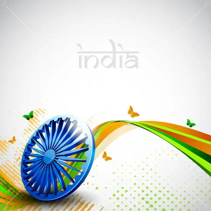 Abstract India Flag Background HD Images Wallpapers (