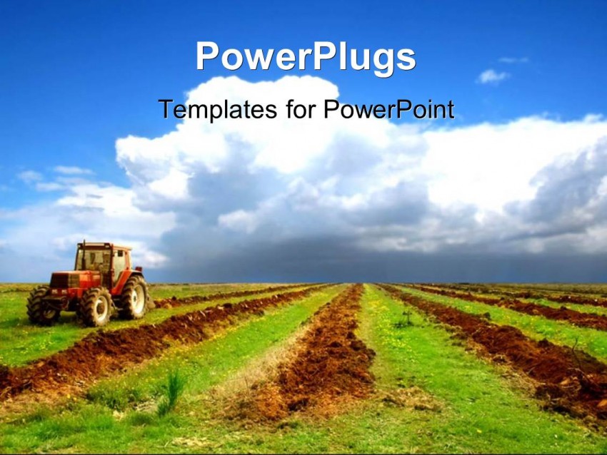 Agriculture Farmer PPT PowerPoint Background