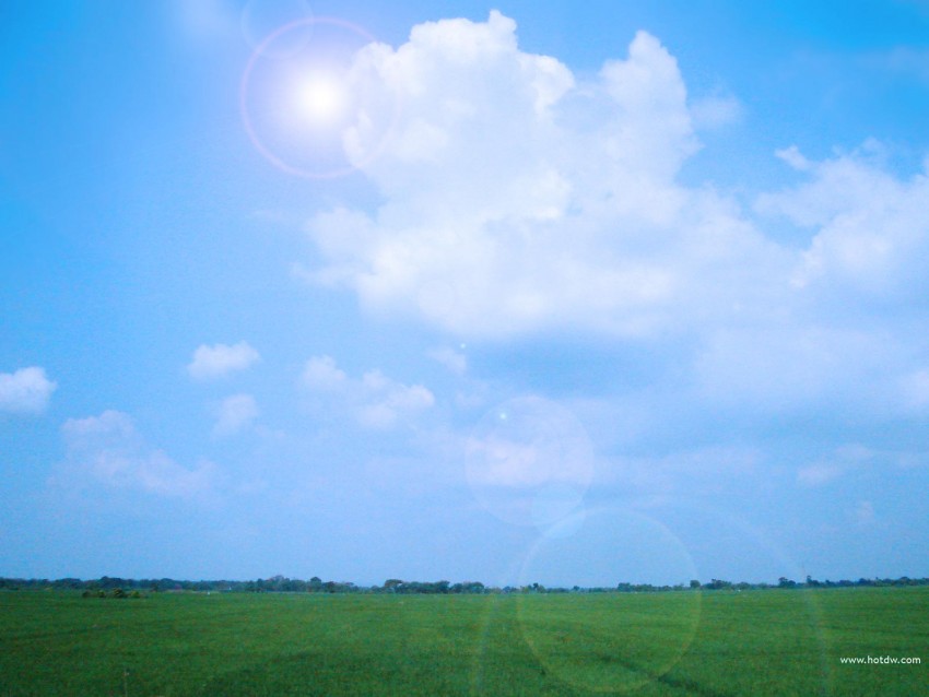 Agriculture Nature Sky PowerPoint Background