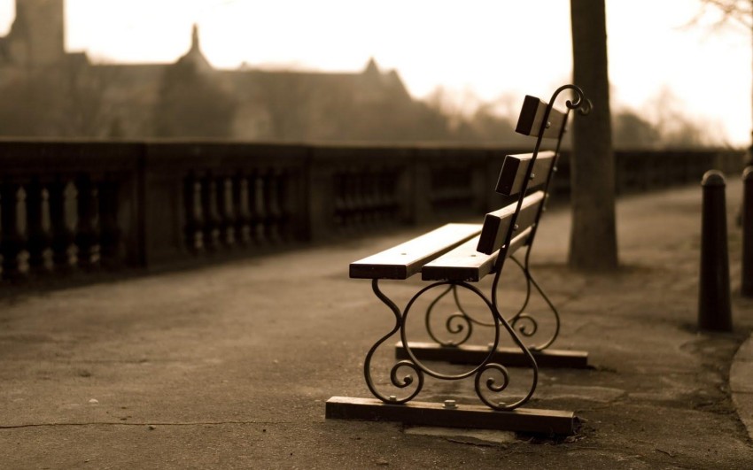 Alone Chair HD Background Wallpaper Pic