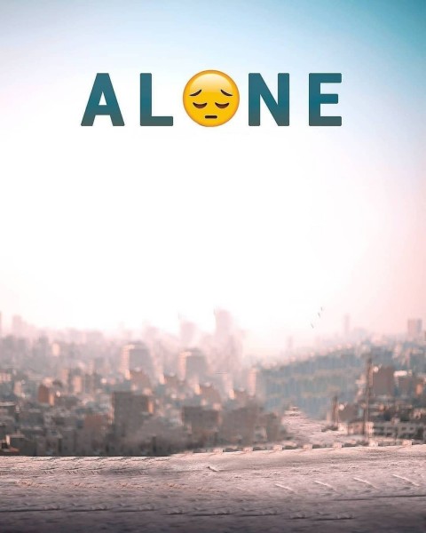 Alone Photo Editing HD Background Download