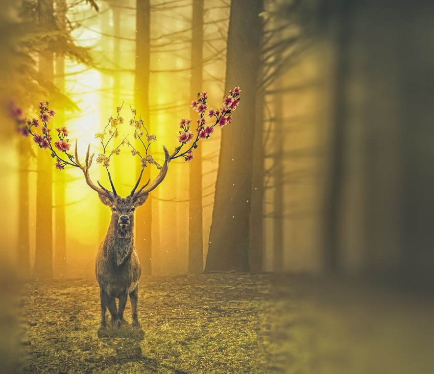 Animal Forest Editing CB Picsart Background HD Download