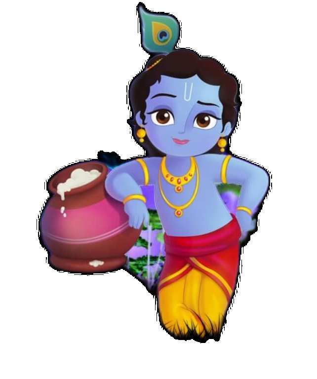 Animated Baby  Krishna PNG Images   Free Download