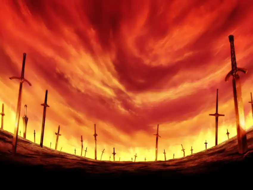 Anime Field Background HD Download