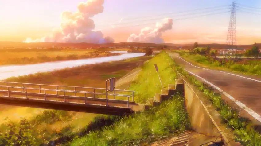 Anime Field Background HD Download