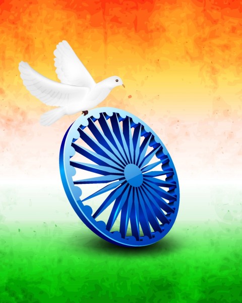 Ashok Chakra  Republic Day Editing Background High Resolution