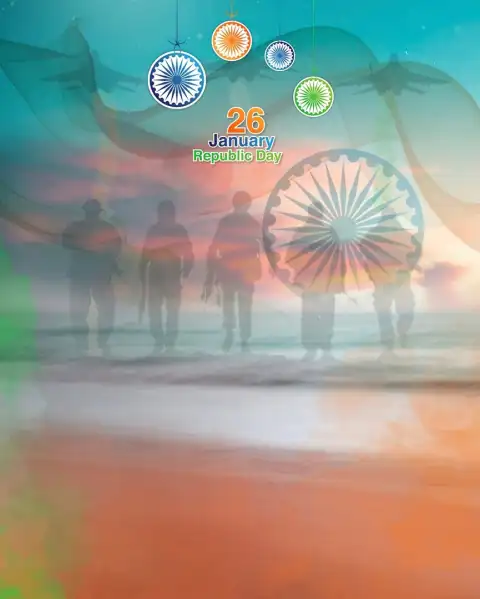 Ashoka Chakra Amy Beach 15 August Editing Background HD  (2)