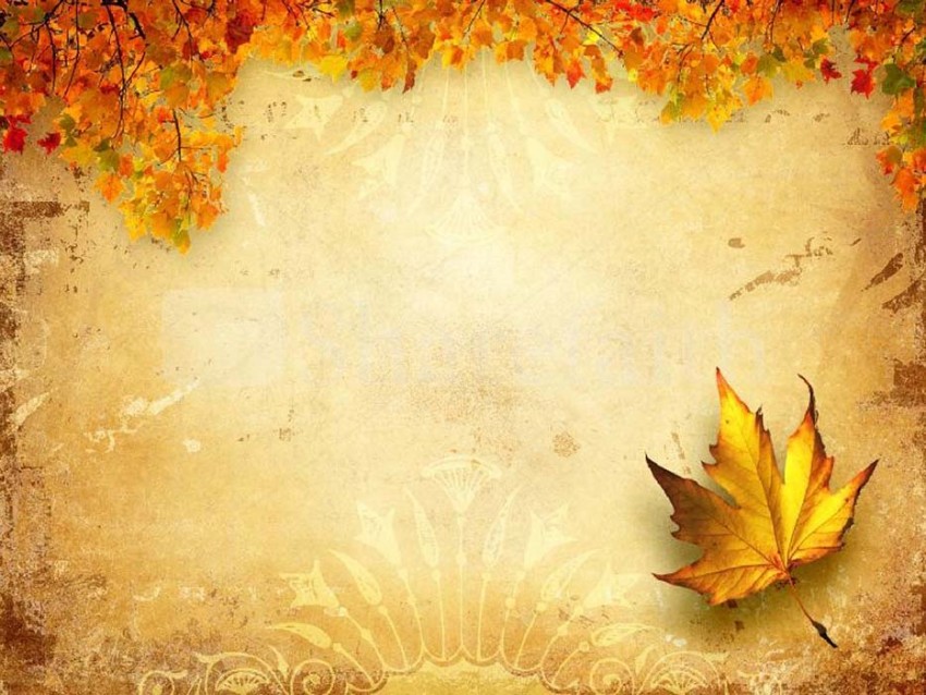 Autumn PPT PowerPoint Background Download