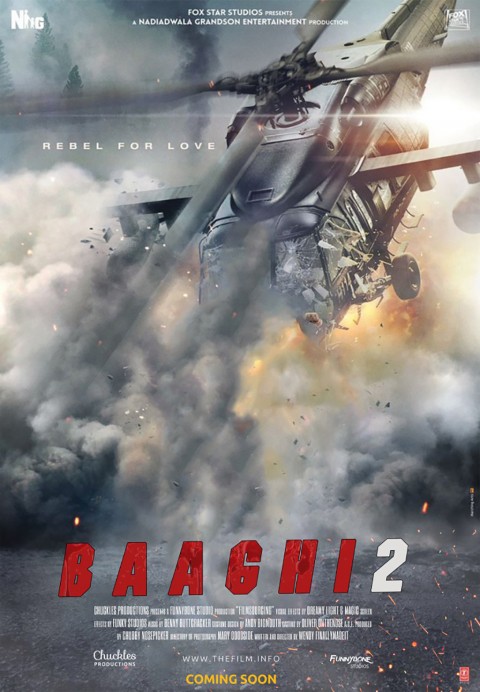 Baaghi 2 Helicopter Movie Poster CB Background