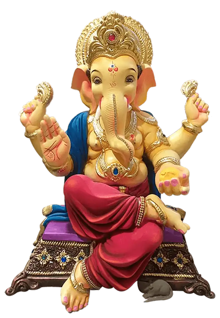 Baby Ganesh Ji Statue HD  PNG Images Download