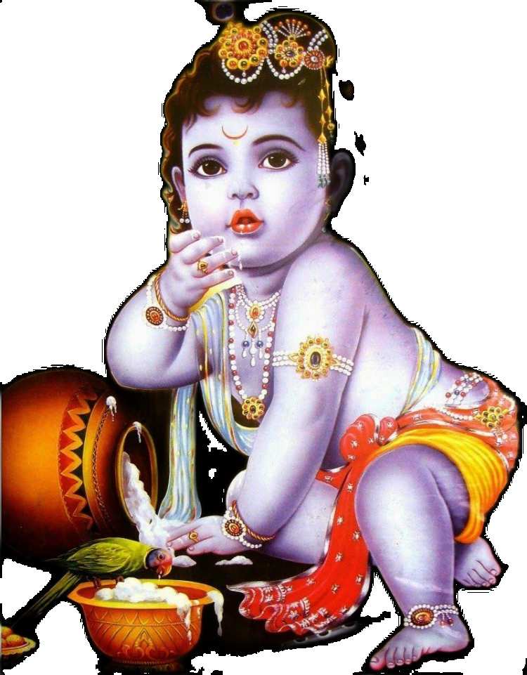 Baby  Krishna Eat Butter PNG Images HD Free Download