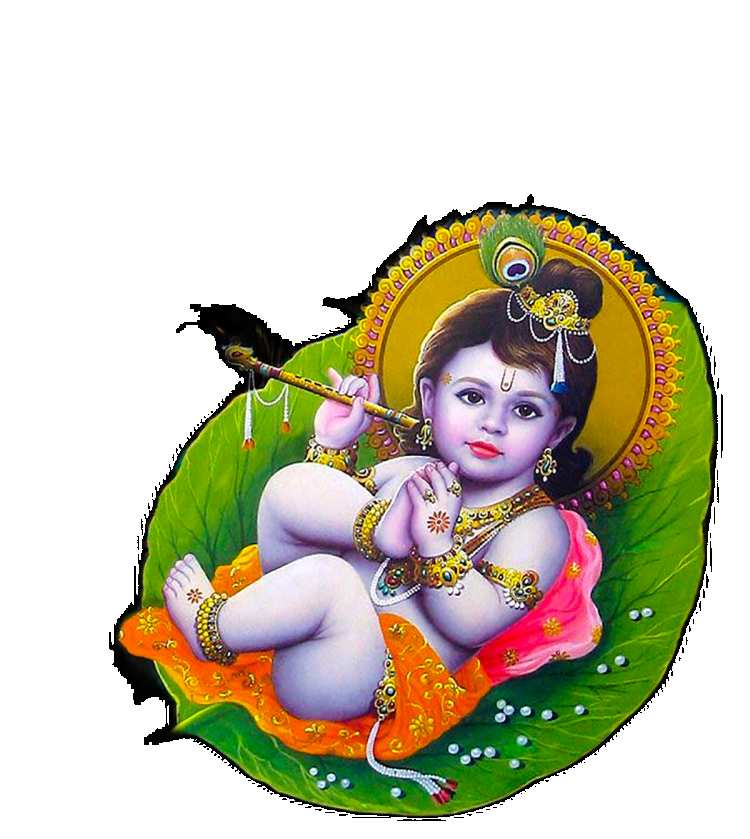 Baby Krishna Sleeping PNG Images HD Free Download