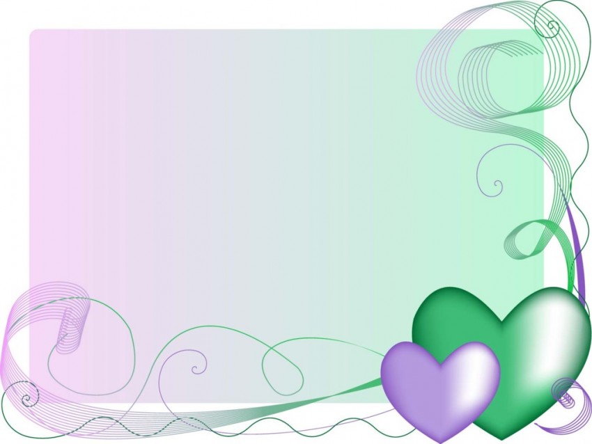 Baby Love Heart PPT PowerPoint Background