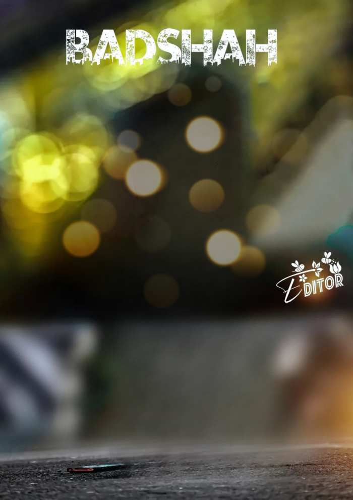 Badshah Bokeh Photo Editing Background Free Download