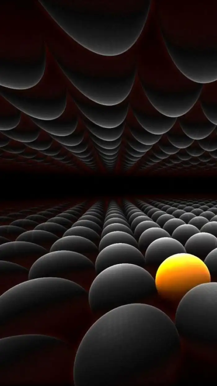 Ball Black Yellow Background HD Download Free