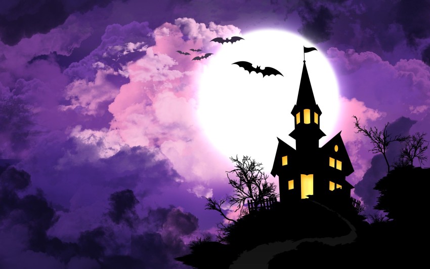 Bat Halloween Wallpaper Background HD