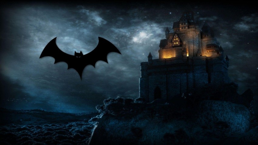 Bat Halloween Wallpaper Background HD