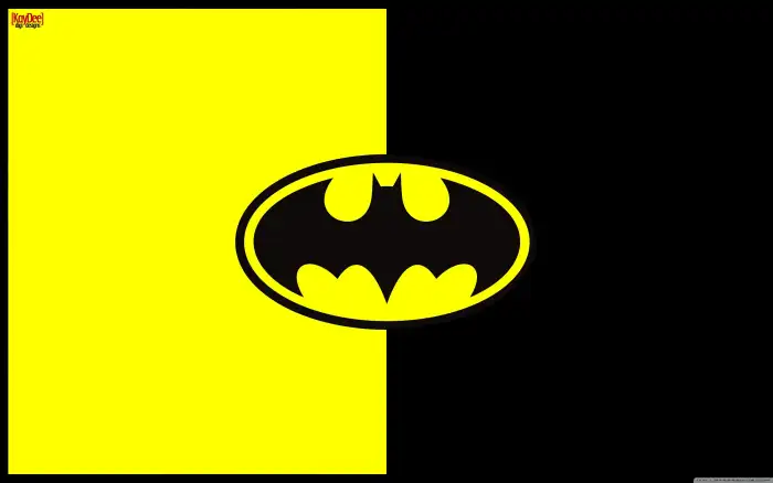 Batman Black And Yellow Background HD Wallpapers