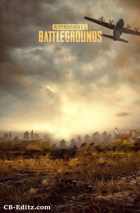 BattleGround Pubg Plane In Sky Editing CB Background