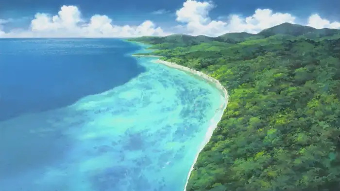 Thumbail Of Beach Anime Background