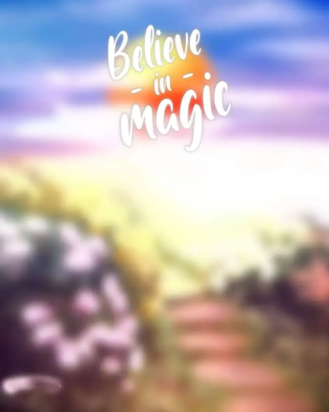 Believe In Magic Blur CB Background HD Download