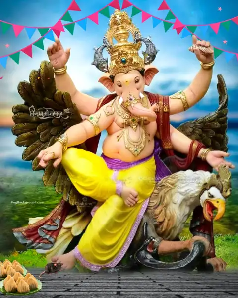 Big Size Ganpati Bappa Ganesh Chaturthi Editing Background For Picsart