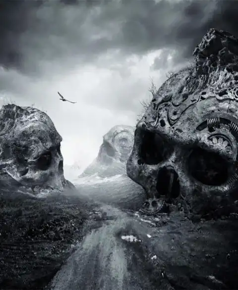 Big Size Skull Photo Editing Background Download