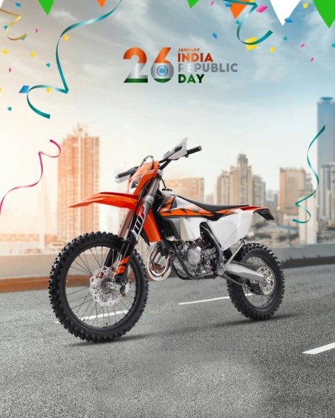 Bike 26 January Republic Day Editing Background